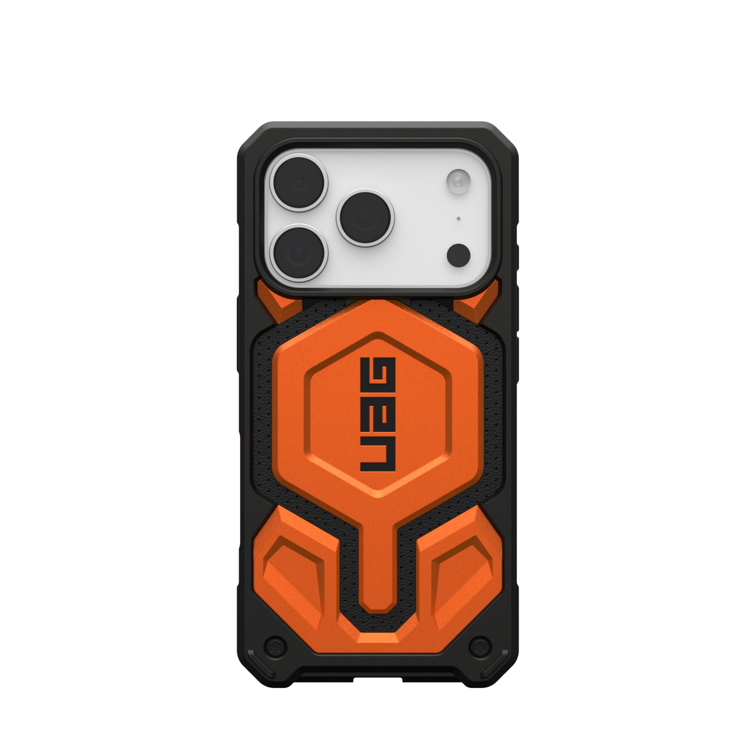 UAG iPhone 17 Pro Case Monarch Pro - Compatible with MagSafe Military Grade Protective Cover, Orange