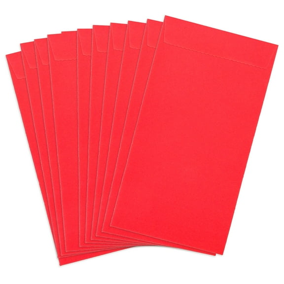 20 Pcs Lunar New Year Red Packet Envelopes with Adhesive Stripe