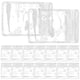 thumbnail image 2 of 100 Uds bolsas de sellado bolsas de embalaje con cremallera bolsas transparentes resellables bolsas selladas transparentes, 2 of 5