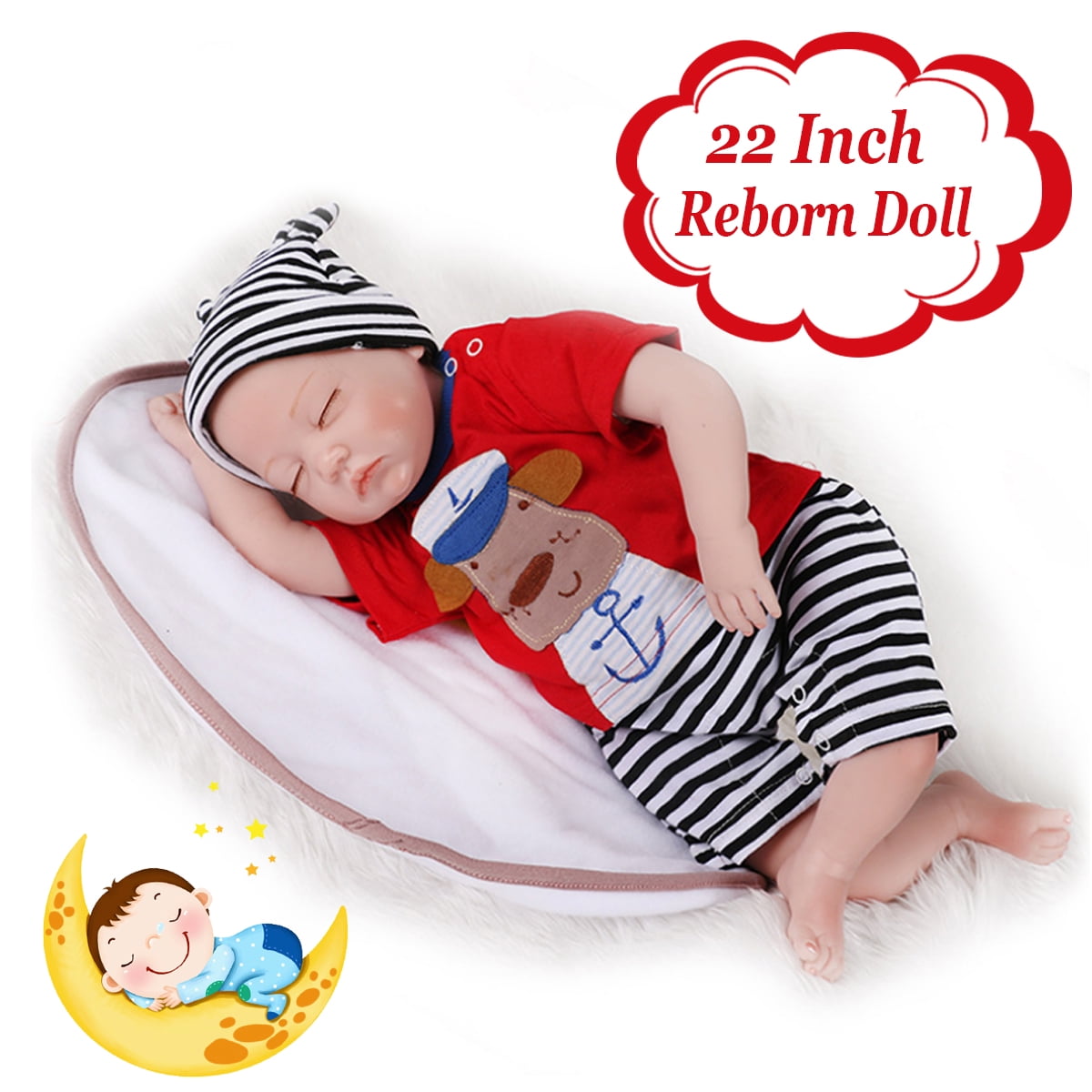 reborn dolls boy sleeping