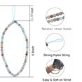 thumbnail image 4 of RSAMD Phone Chain Beaded Strap Wrist Mobile Phone Lanyard Key 6mm Tiger Eye Black Onyx-6mm Tiger Eye, 4 of 9