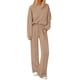 thumbnail image 1 of Conjunto de Mujer PRETTYGARDEN Sudadera Caqui Pantalones de Pierna Ancha XL, 1 of 8