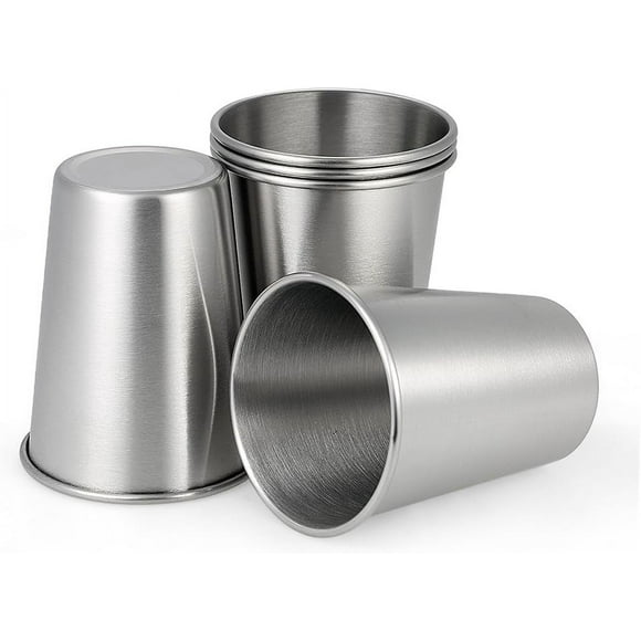 5pcs Stainless Steel Coffee Cups Stackable Cups 350 ml