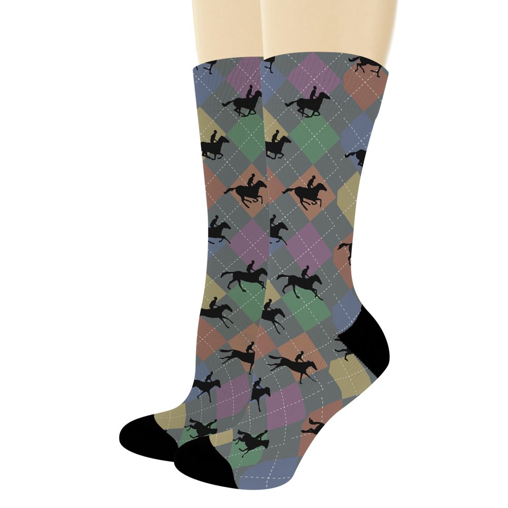 ThisWear Horse Lover Gifts for Equestrians Horse Riding Socks Horse