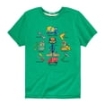 thumbnail image 2 of Pete The Cat - Construction Tools - Toddler Short Sleeve Graphic T-Shirt, 2 of 6