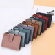 thumbnail image 5 of Monedero corto con cremallera para mujer, cartera pequeña a la moda con múltiples tarjetas, 5 of 6