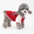 thumbnail image 3 of Camiseta de béisbol para perros, camiseta deportiva para perros de interior suave y cómoda, elástica y transpirable MFZFUKR CPB-YY861-5, 3 of 5