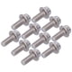 thumbnail image 5 of Pernos hexagonales de acero inoxidable, 10 piezas, pernos de cabeza hexagonal con brida, tornillos, pernos fabricados para profesionales, 5 of 8