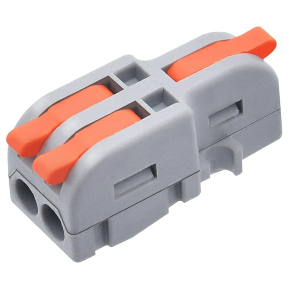 20pcs Electrical Wire Connectors, 1 in 2 Out Connectors DIY Splicing Butt Terminal Block Wire Connectors For Circuit Inline AWG 24-12