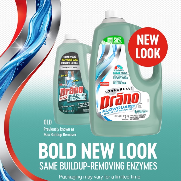 Drano Max Build-Up Remover, 60 Fl Oz photo 3