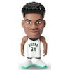 5 Surprise NBA Ballers Series 1 Giannis Antetokounmpo Figure (White Home Jersey, Comes with Court Base, Sticker, Card & Ball) (No Packaging)