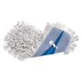 thumbnail image 1 of Rubbermaid FGE05200WH00 Finish Mop - Looped End, Rayon/Synthetic Blend, White/Blue, 1 of 1