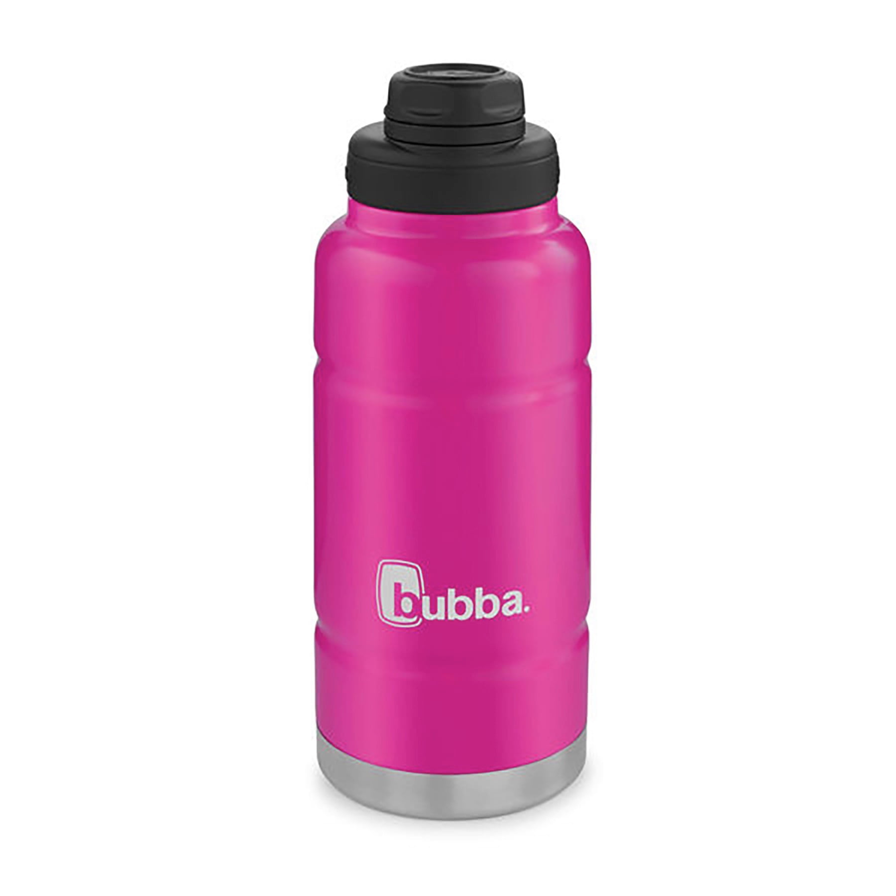 Bubba Radiant Water Bottle, Chug-Lid, Push Button, Stainless Steel, 32 Ounces
