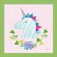 thumbnail image 2 of Great Art Now Unicorn Power by Courtney Prahl, 2 Piece Framed Art Set Each 14"W x 14"H, 2 of 4