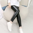 thumbnail image 1 of Leggings de alta calidad para ni?as, pantalones de piel sintética para ni?os, pantalones de cuero para ni?as LingWen 8390615998611, 1 of 1