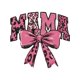 thumbnail image 2 of MaMa Leopard Bow Graphic T-Shirt – Women’s oversized Crew Neck Tee, Mother’s Day Gift, 2 of 7