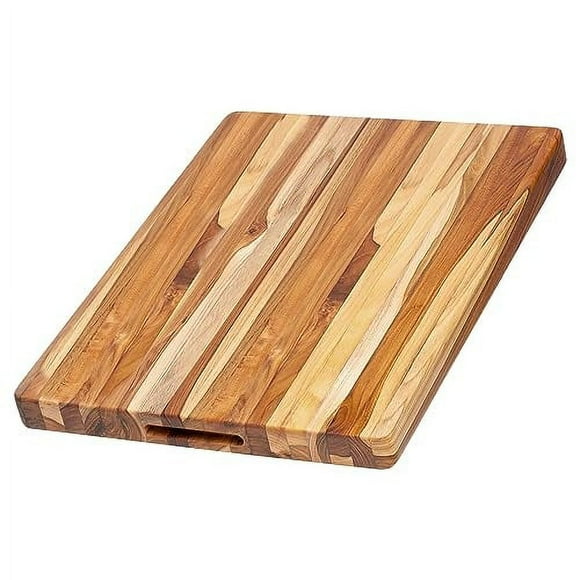 TeakHaus Edge Grain Carving Board w/Hand Grip (Rectangle) | 24" x 18" x 1.5"