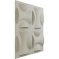 thumbnail image 2 of Ekena Millwork 19 5/8"W x 19 5/8"H York EnduraWall Decorative 3D Wall Panel, UltraCover Satin Blossom White (Covers 2.67 Sq. Ft.), 2 of 6