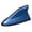 Blue, variant on Linjieee Universal Car Roof Shark Fins Aerial Antenna Toppers Auto Fm Antenna Signal Decorative For Car SUV Truck Van Super Functional With Adhesive Tape Base Car Cooler Small