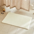 thumbnail image 1 of Alfombra de baño TYUU Waffle, antideslizante, 30 x 20 cm, color blanco, 1 of 9