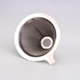 thumbnail image 5 of Stainless Steel Coffee Filter Cup, Double-Layer Design for Clean Brew, Perfect for Pour-Over Coffee at Home, 5 of 5