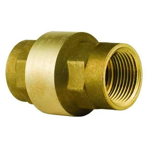 Bonomi 3" NPT Brass Spring Check Valve 100012LF-3"