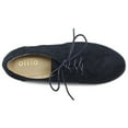 thumbnail image 6 of Ollio Women's Flat Shoes Wingtip Lace Up Faux Suede Oxford M2920, 6 of 6