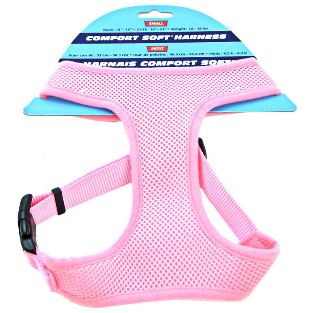 Coastal Pet Comfort Soft Adjustable Harness Pink Small Dogs 1018