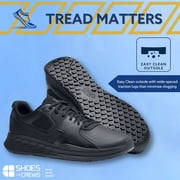 Shoes For Crews Condor II, Mens Slip Resistant Work Shoes, Water Resistant, Black