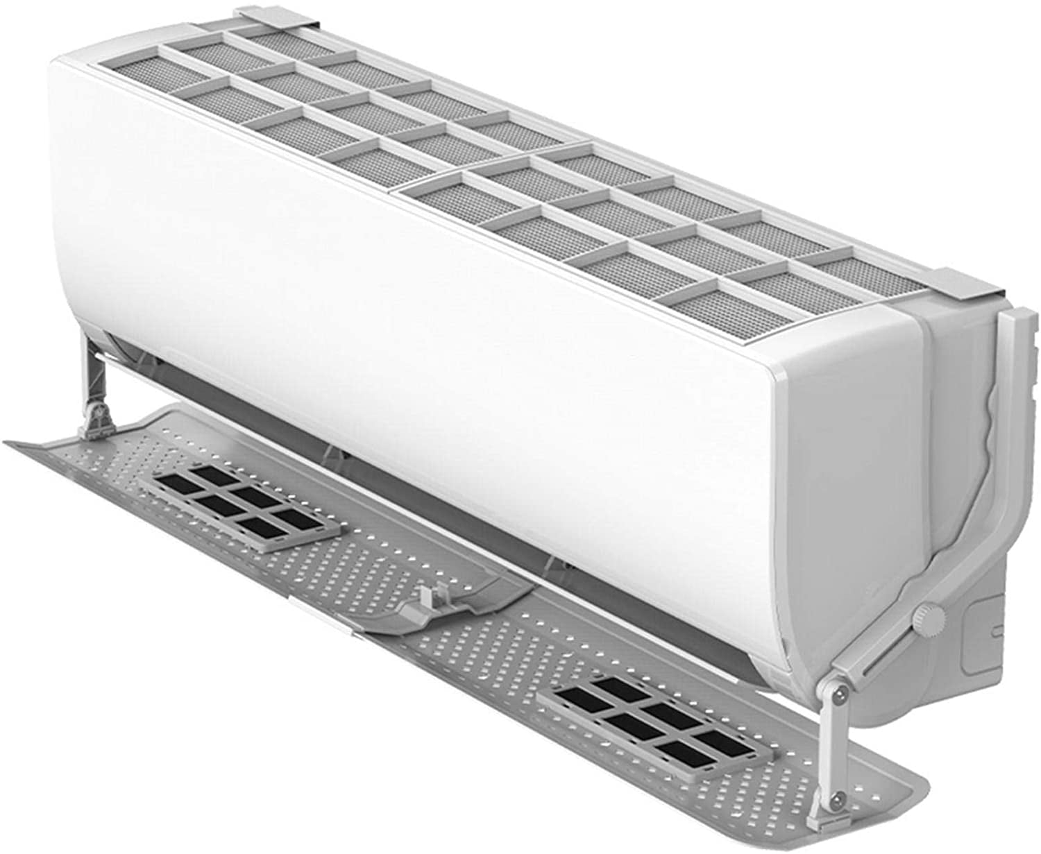 Air Conditioner Deflector Upgrade with Filter Net, Semi Filter/Full