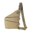 thumbnail image 1 of HEVIRGO Sac à Bandoulière Simple Sangle Réglable Hommes Multifonctions Porter la Résistance Fermeture Éclair Gauche / Droite Sac à Bandoulière pour l'Escalade, 1 of 10