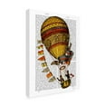 thumbnail image 2 of Trademark Fine Art 'Hot Air Balloon Gold With Flags' Canvas Art by Fab Funky, 2 of 3