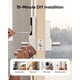 thumbnail image 5 of Huella digital sin llave Smart Lever Lock eufy C33 con Wi-Fi, 5 of 6