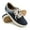 NAVY, variant on GJPBGK Women Tennis Shoes Leather Walking Sneakers for Women Comfortable Leather Sports Shoes for Work, Travel & Daily Wear