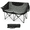 GREY, variant on 2-Person Oversized Camping Chair,Heavy-Duty Stuffing Outdoor Chair with Cup Holders, Armrests and Carry Bag Portable, Collapsible Design for Beach, Picnics, Backyard BBQ and Camping