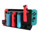 thumbnail image 3 of Tarjeta de soporte de estación de carga LED con 4 puertos para Nintendo Switch NS Joy-Con, 3 of 4