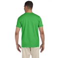 thumbnail image 2 of The Gildan Adult Softstyle 45 oz T-Shirt - ELECTRIC GREEN - 3XL, 2 of 2