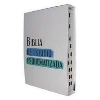Biblia RVR 1960 de Estudio Esquematizada Piel Imitación Colores