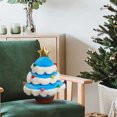 thumbnail image 4 of Puntoco Almohada navideña con forma de árbol de Navidad, regalo de vacaciones, cojín navideño, 4 of 5