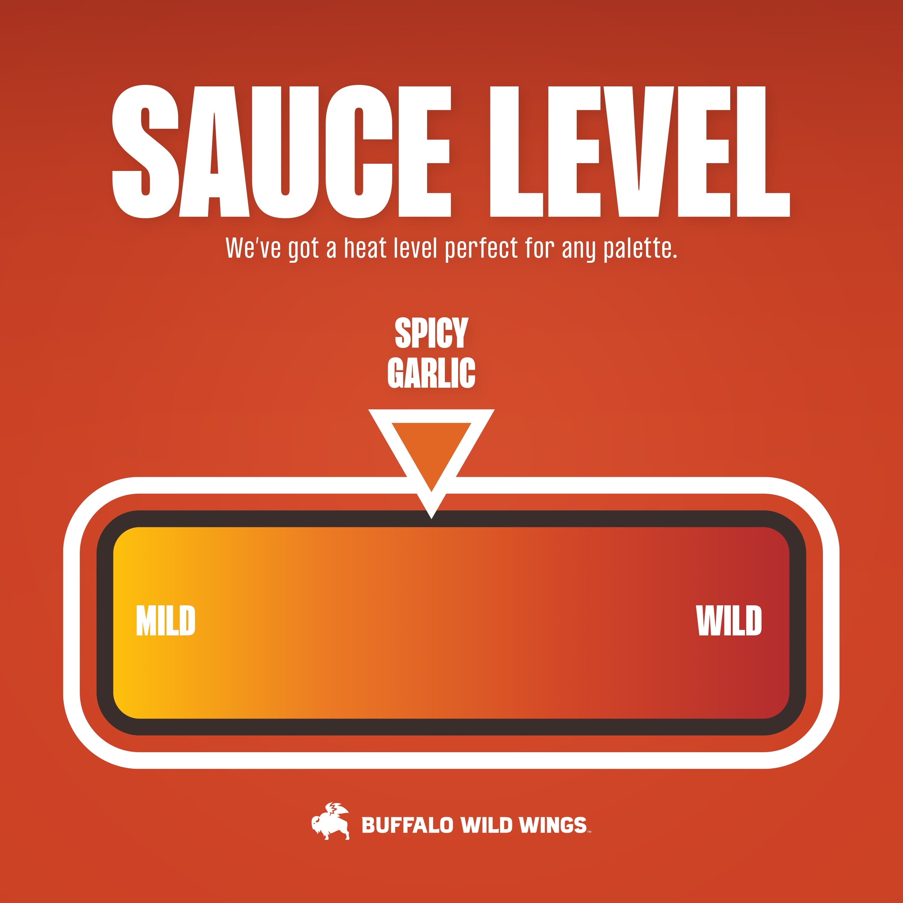 Buffalo Wild Wings Spicy Garlic Buffalo Sauce, 12 fl. oz.