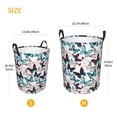 thumbnail image 4 of KLL Butterfly Waterproof Foldable Laundry Hamper Bucket with Handles for Storage Bin,Kids Room,Home Organizer (Medium ), 4 of 7