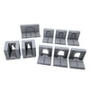 Locking Dungeon Tiles - Doors & Entryways, Terrain Scenery Tabletop 28Mm Miniatures Role Playing Game, 3D Printed Paintable,