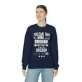 thumbnail image 5 of Can take girl out Oregon Can't take Oregon Pride Unisex Sweatshirt S-2XL, 5 of 7