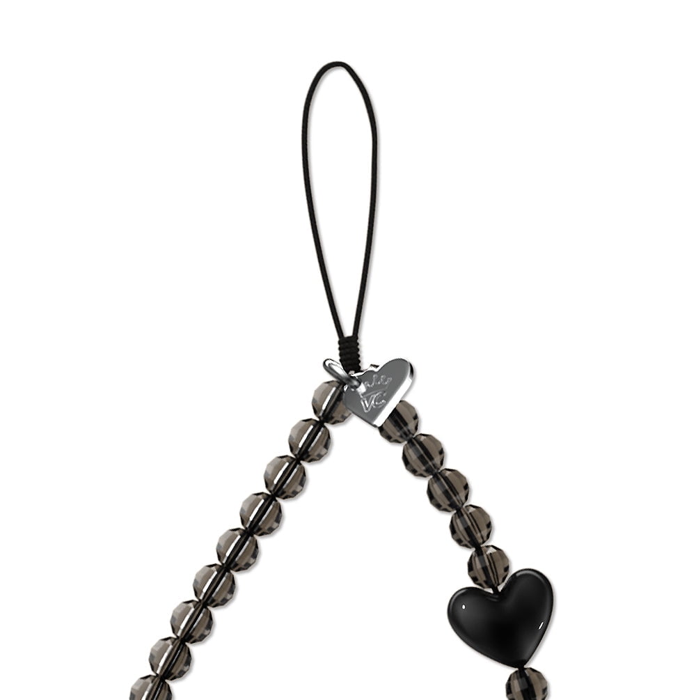 トップス the virgins heart charm velvet zip Ribbed Heart Charm – ZodiacJules