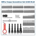 thumbnail image 2 of Juego de destornilladores dinamométricos VANPO Torque 1,13-9,04 N.m 99 unidades, 2 of 7