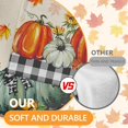 thumbnail image 3 of Mloabuc Fall Buffalo Plaid Kitchen Window Curtains and Valances Set 36 Inch, Pumpkins Truck Gnomes Leaves Vintage Short Tier Curtain for Cafe Living Room Bathroom, Autumn 3 Pieces Set Kitchen Decor, 3 of 6
