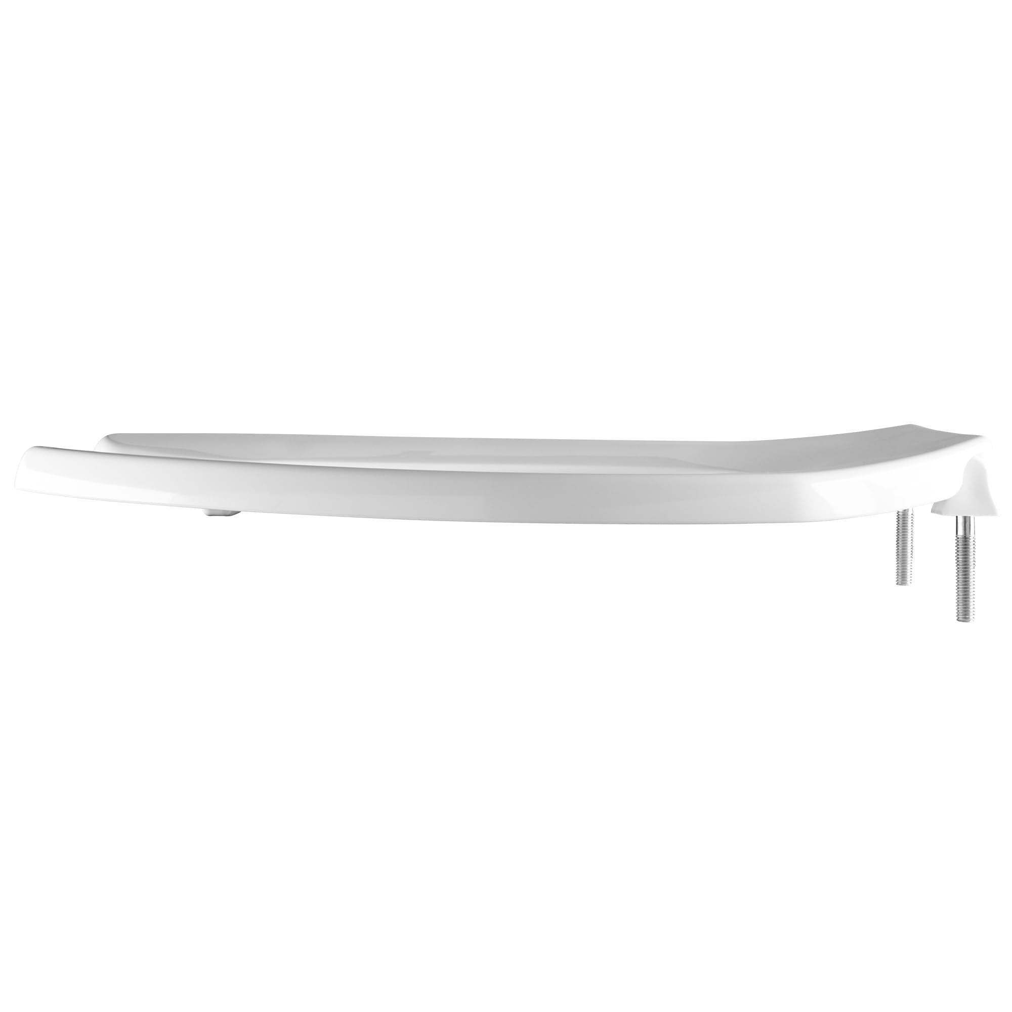 Church 255 000 Commercial Heavy Duty Open Front Toilet Seat, Elongated, White