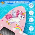 thumbnail image 6 of MoKo 2 in 1 Swimming Kickboard, Swimming Training Kick Board Pool Exercise Equipment Promote Natural Swimming Position Water Fun Tool for Kids, Pink Unicorn, 6 of 8