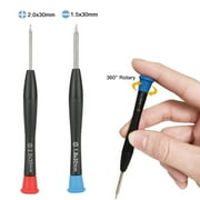 EEEkit Eyeglass Repair Kit, Eyeglass Screws Nose Pads, Precision Screwdriver Set with Tweezer, Repair Tool for Spectacles, Watch