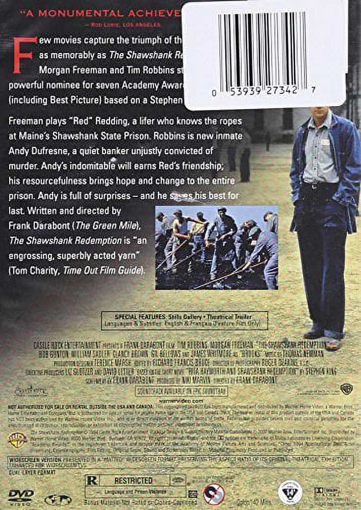 The Shawshank Redemption (DVD), Castle Rock, Drama - image 2 of 2